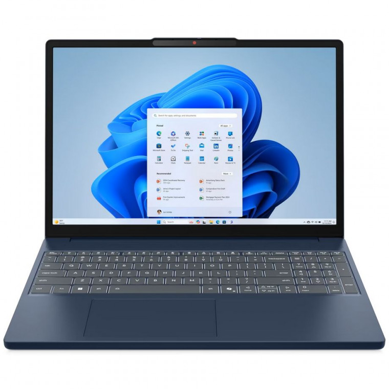 Ноутбук Lenovo IdeaPad Slim 3 15ARP10 (83K700A9RA) Cosmic Blue