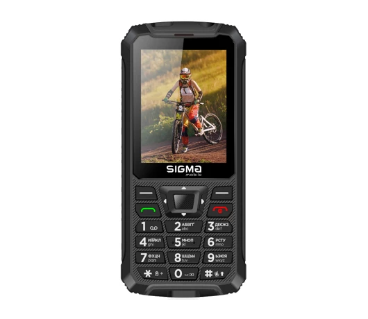 Мобiльний телефон Sigma PR68 Black