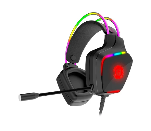 Навушники Canyon Darkless GH-9A Gaming 3.5 мм RGB Black (CND-SGHS9A)