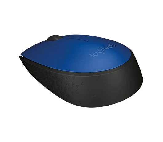 Мишка Logitech M171 Wireless Black/Blue (910-004640)