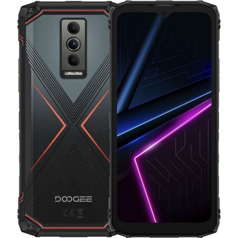 Смартфон Doogee Blade 10 Pro Energy 6/256GB Black/Red