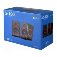 Комп'ютерна акустика 2.0 GEMIX G-100 Black/Red