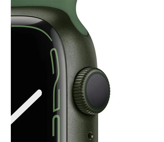 Смарт-годинник Apple Watch Series 7 45mm Green Sport Band (MKN73RB/A)