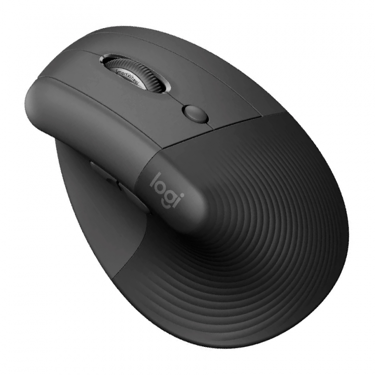 Мишка Logitech Lift Vertical Ergonomic Wireless Graphite (910-006473)