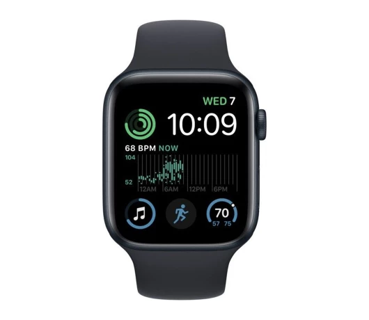 Смарт-часы Apple Watch SE GPS 44mm Midnight (MNK03UL/A)