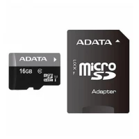 Карта пам'яті ADATA microSD 16gb class10 з з адаптеромаптером