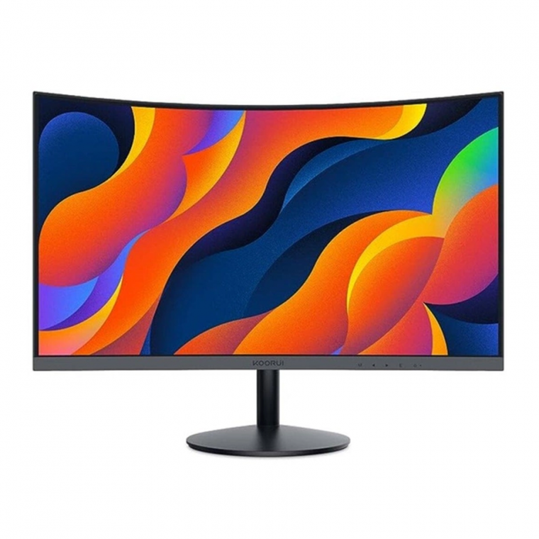 Монітор KOORUI 23.6 Curved VA/1800R Black FHD 60HZ (24N5C)