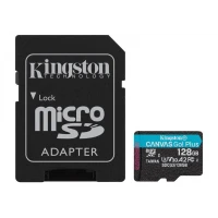 Карта памяті KINGSTON microSD UHS-I U3 Go! Plus 128GB class10 ад