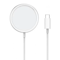 Беспроводное зарядное устройство Colorway MagSafe Charger 15W for iPhone (White) (CW-CHW27Q-WT)