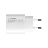 Зарядний пристрій Colorway PD Port PPS USB Type-C (25W) Білий (CW-CHS033PD-WT)