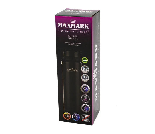 Термоc Maxmark MK-TRM81000BK 1л