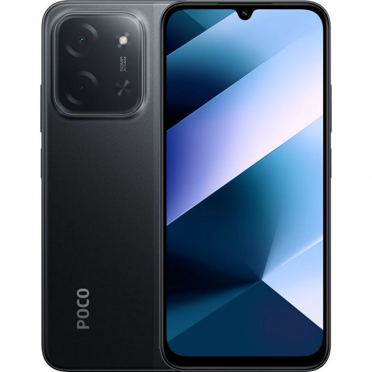 Смартфон Poco C85 6/128GB Black