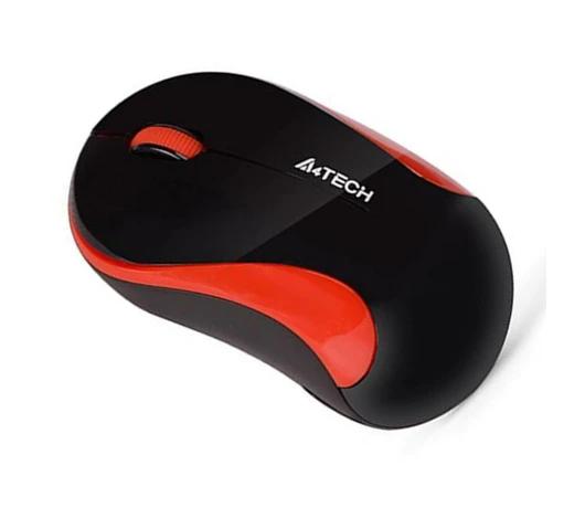 Мышка A4TECH G3-270N (Black+Red)