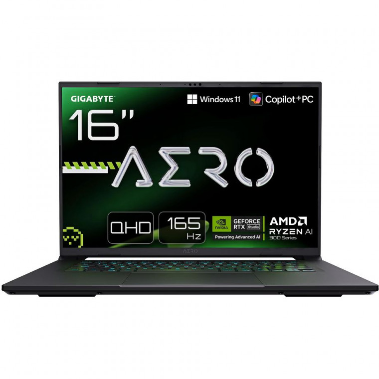 Ноутбук Gigabyte Aero X16 EG61H (AERO X16 1TH93UAC94AH) Space Gray