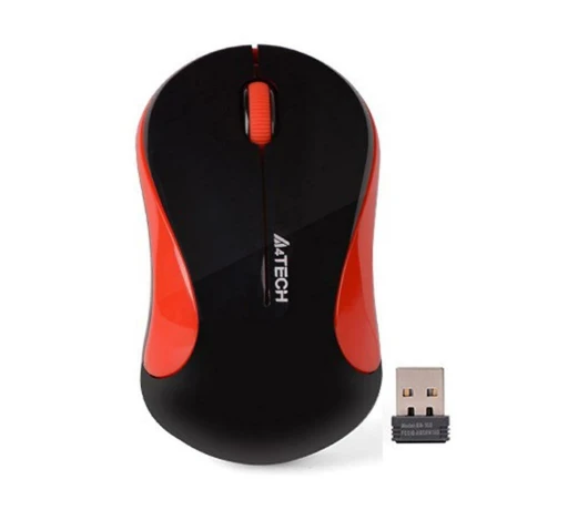 Мышка A4TECH G3-270N (Black+Red)