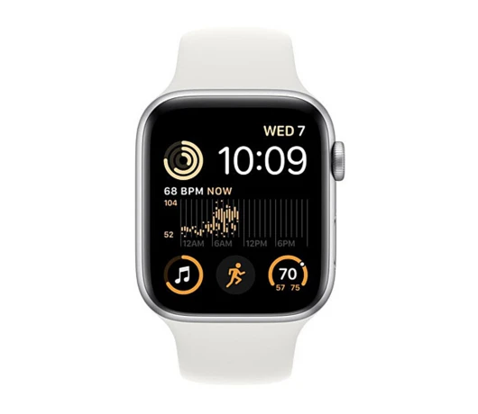 Смарт-часы Apple Watch SE GPS 44mm Silver (MNK23UL/A)