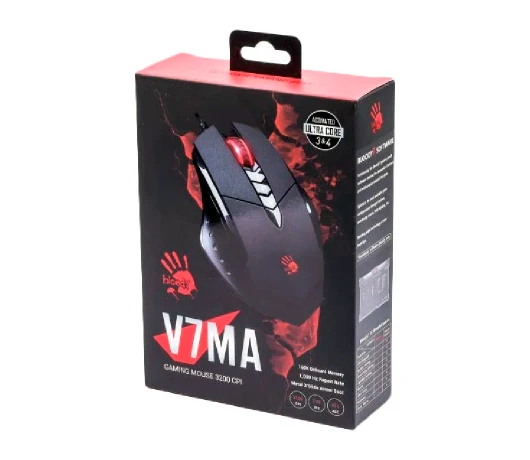 Мишка A4TECH V7MA Bloody (Black)