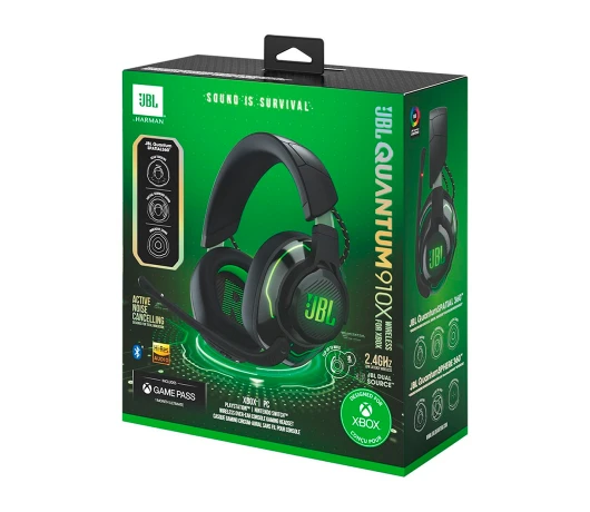 Навушники JBL Quantum 910X Wireless for Xbox (JBLQ910XWLBLKGRN)