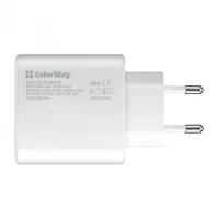 Зарядний пристрій Colorway PD Port PPS USB Type-C (45W) Білий (CW-CHS034PD-WT)