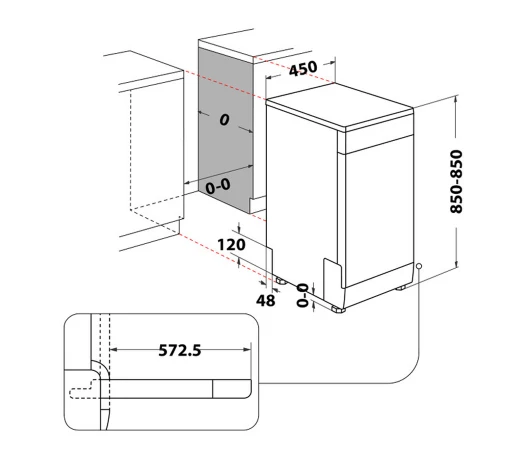 Посудомоечная машина INDESIT DSFO 3T224 C