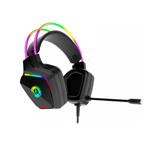 Навушники Canyon Darkless GH-9A Gaming 3.5 мм RGB Black (CND-SGHS9A)