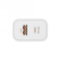 Зарядное устройство Colorway PD Port Type-C PD + USB QC3.0 30W white (CW-CHS037PD-WT)