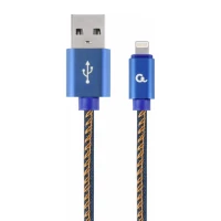 Кабель USB Cablexpert CC-USB2J-AMLM-2M-BL Lightning,2м