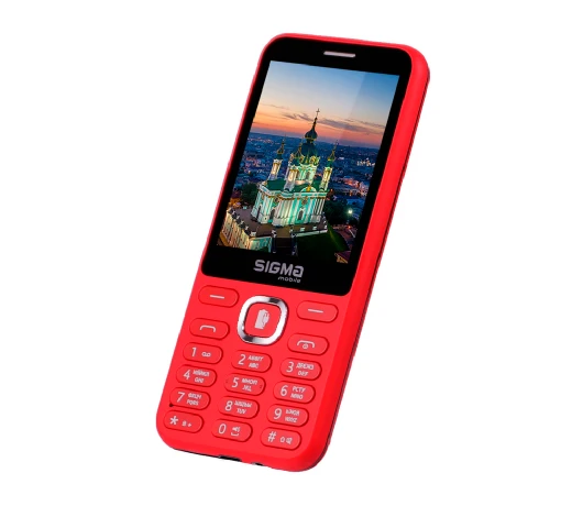 Мобiльний телефон Sigma X-style 31 Power Type-C Red