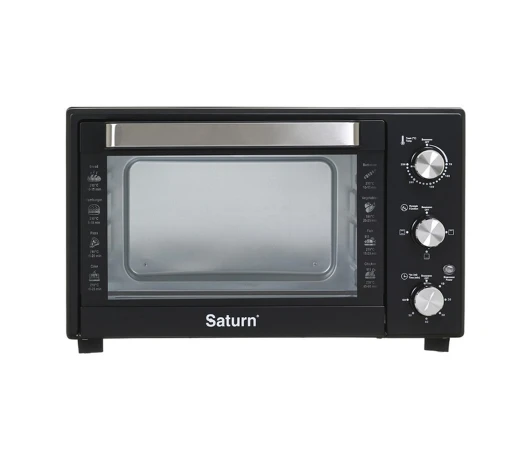 Духовой шкаф SATURN-ST-EC3304 Black (38л.)