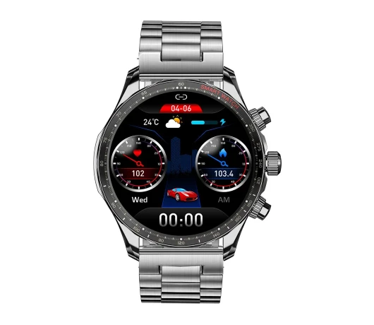 Смарт-годинник Globex Smart Watch Titan Silver