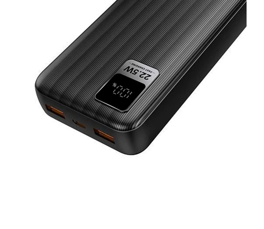 Внешний аккумулятор Globex 20000 mAh P12LCDPD Black