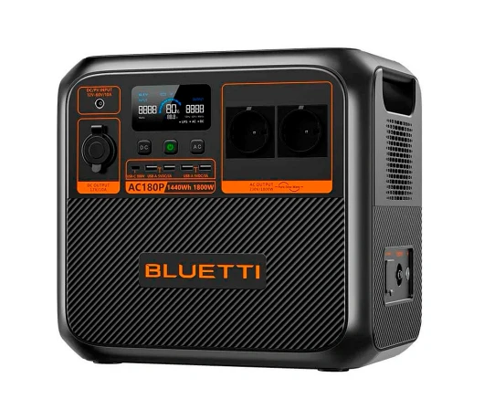 Зарядна станція Bluetti AC180P (1440Wh/1800W)