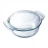 Каструля Pyrex Classic скляна 2,1л. кругла з кришкою (108A000)