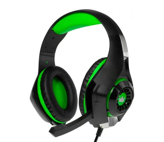 Навушники Crown CMGH-101T Black+Green