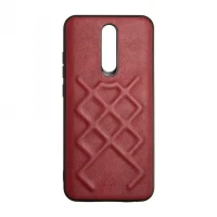 Чехол для смартфона Jesco Leather case Xiaomi Redmi 8A Red