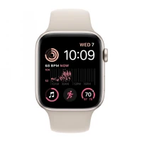 Смарт-часы Apple Watch SE GPS 44mm Starlight (MNJX3UL/A)