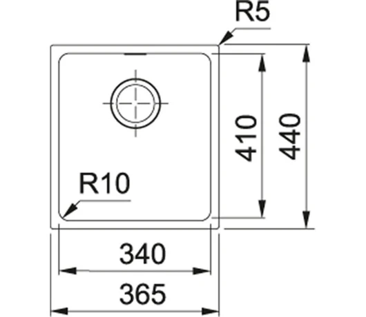 Мойка кухонная Franke Sirius (144.0649.548)