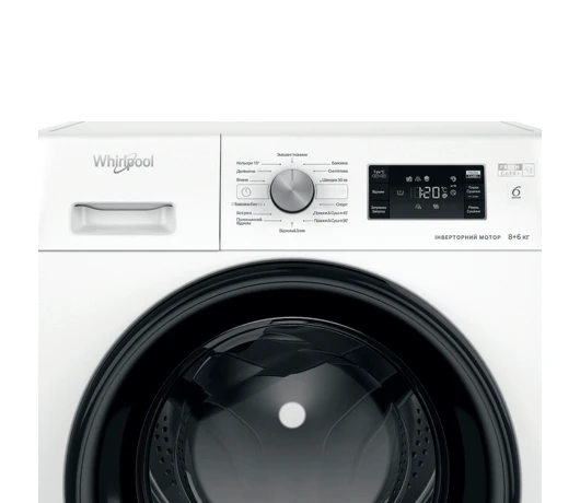 Прально-сушильна машина Whirlpool FFWDB 864349 BV UA