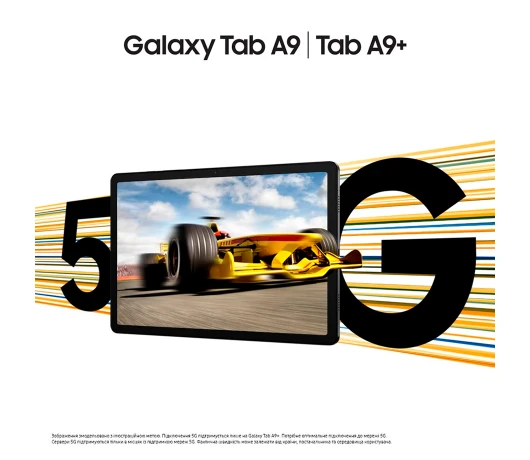 Планшет Samsung Galaxy Tab A9 Plus 5G 8/128GB Graphite (SM-X216BZAESEK)