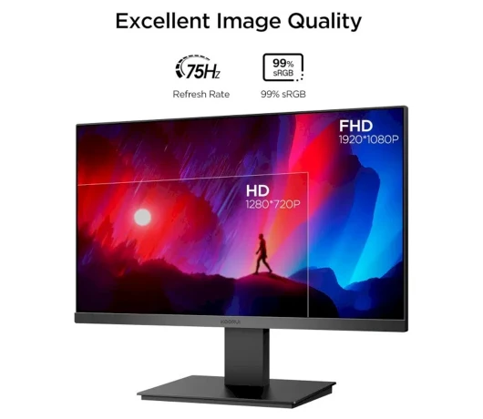 Монітор KOORUI 21.5 Business VA Black FHD 75Hz (22N1)