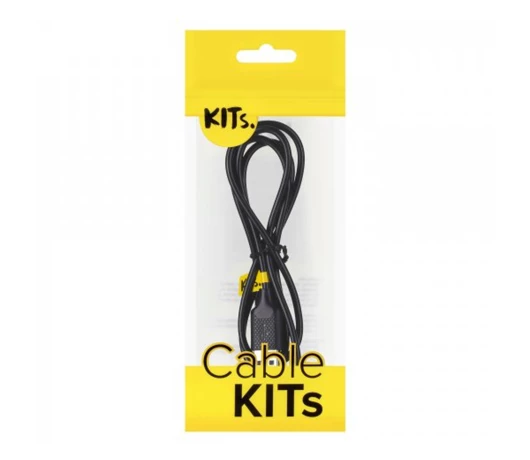 Кабель USB KITs USB 2.0 Lightning cable 2A 1m Black