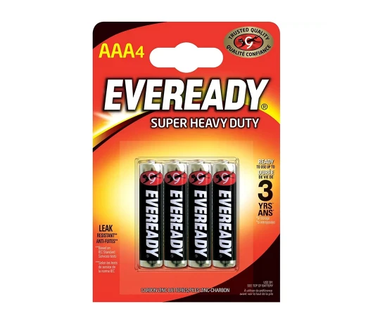 Батарейка Eveready AAA Super Heavy Duty  (4шт)