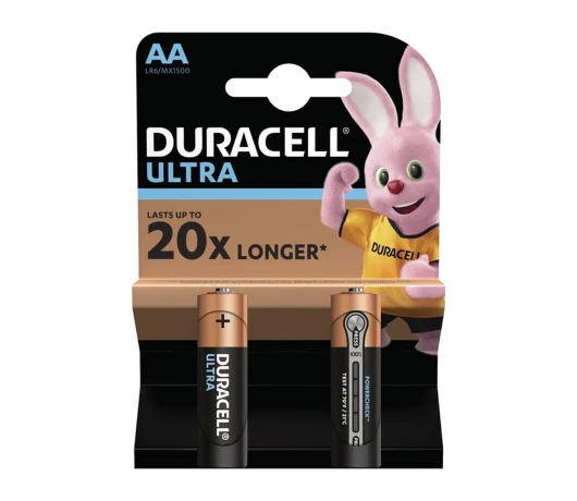 Батарейка DURACELL LR06 KPD 02*20 Ultra (2шт)