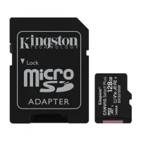 Карта пам'яті KINGSTON microSD 128GB class10 з адаптером