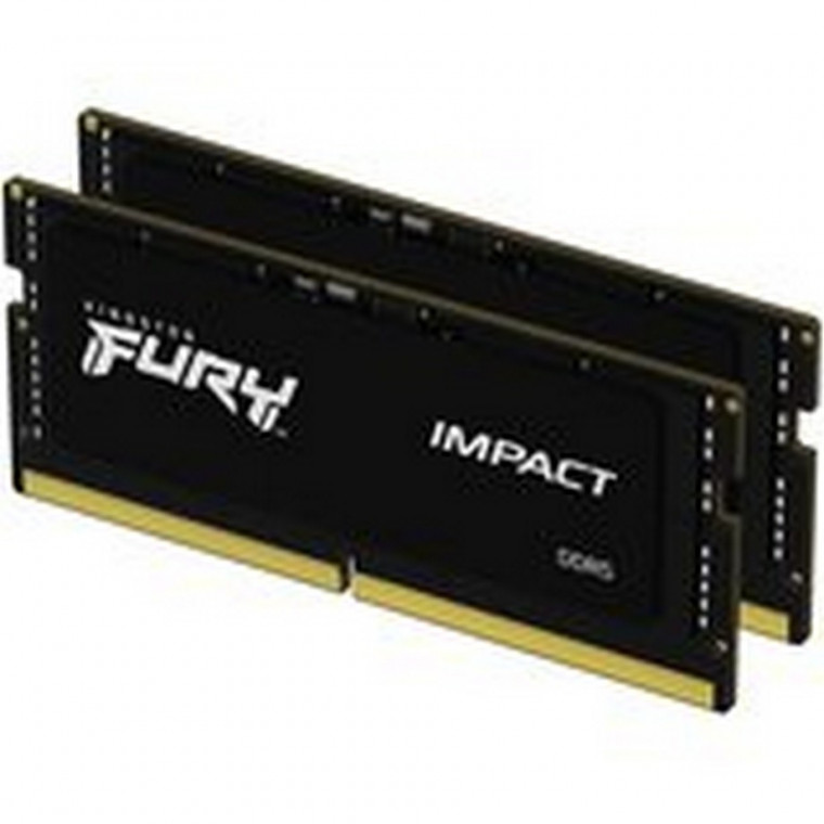 Пам'ять ноутбука Kingston DDR5 64GB KIT (32GBx2) 4800 FURY Impact (KF548S38IBK2-64)