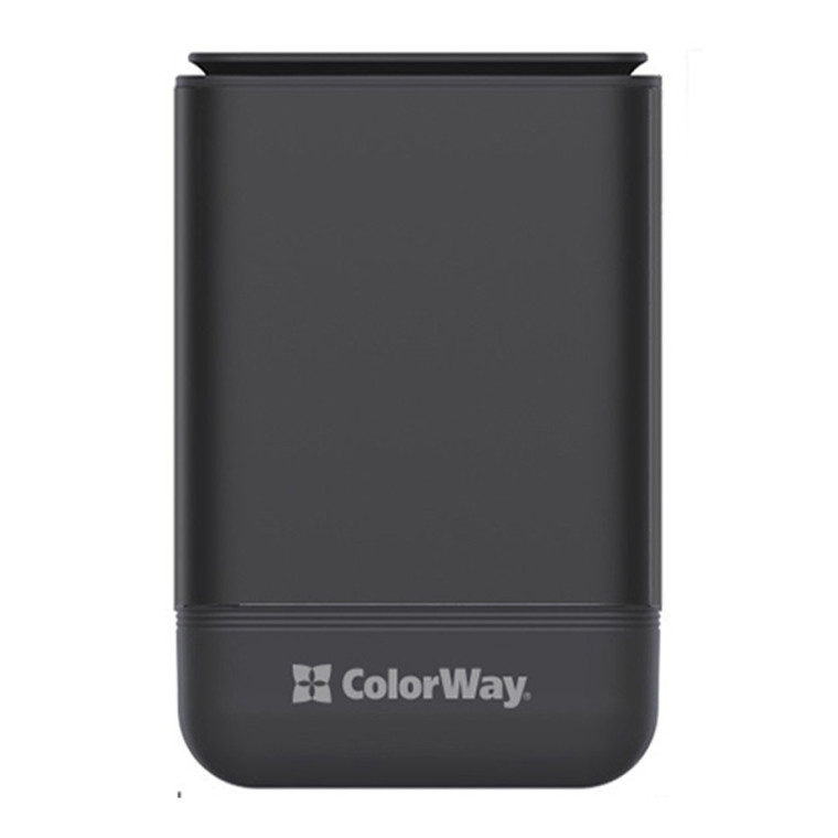 Зовнішній акумулятор Colorway 10000 mAh Compact (CW-PB100LPJ3BK-PDD)