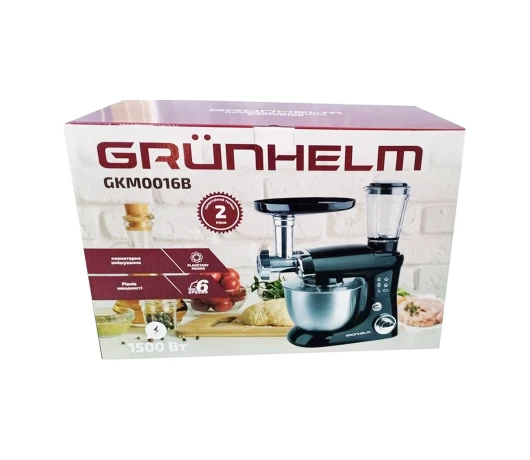 Кухонна машина Grunhelm GKM0016B (1500 Вт)