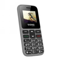 Мобiльний телефон Sigma Comfort 50 HIT Grey