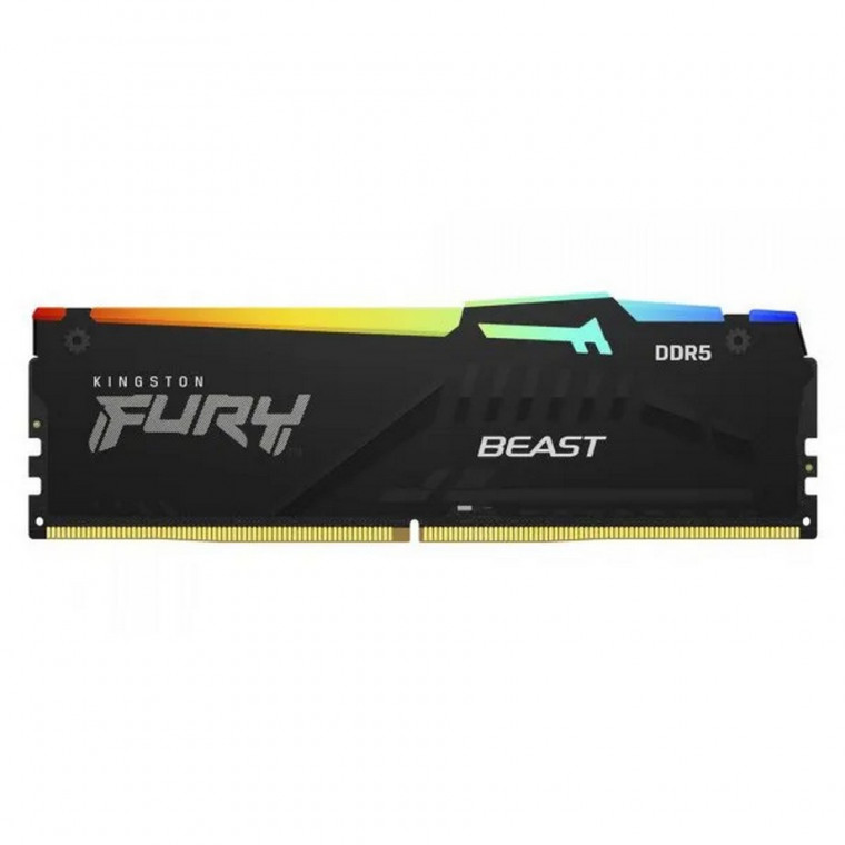 Пам'ять ПК Kingston DDR5 32GB 5600 FURY Beast RGB (KF556C40BBA-32)