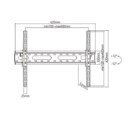 Кронштейн для телевизора UniBracket BZ01-63